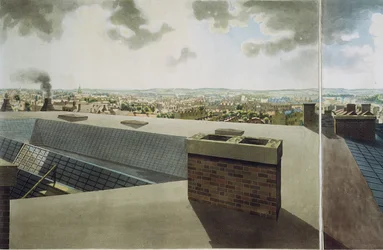 Panoramablick auf London, 1792-93